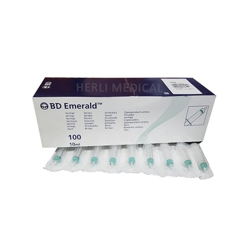 BD Emerald Spuit Luer 3-delig 2-5-10 ml | 100 stuks