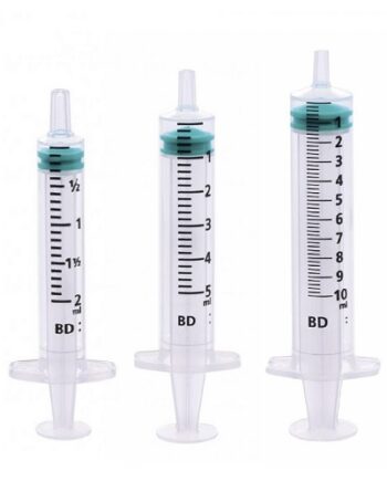 BD Emerald Spuit Luer 3-delig 2-5-10 ml | 100 stuks
