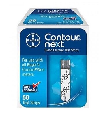 Bayer Contour Next bloedglucose teststrips | 50 stuks
