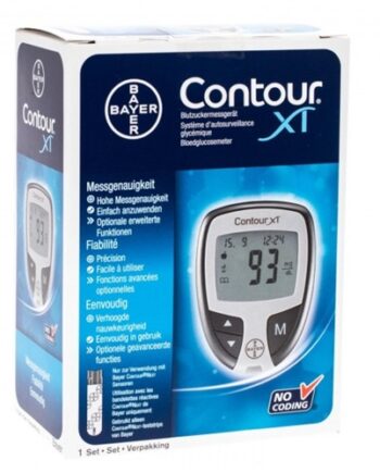 Bayers Contour XT bloedglucosemeter startpakket