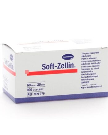 Hartmann Soft Zellin Alcoholdeppers 60 x 30mm | 100 stuks
