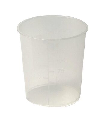 Urinebekers zonder deksel -125 ml | 100 stuks