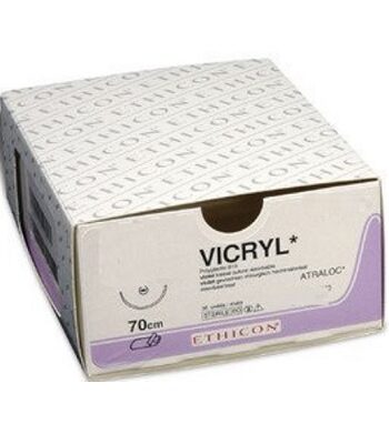Vicryl 3-0 violet 70cm - FS-1 (V452H) | 36 stuks