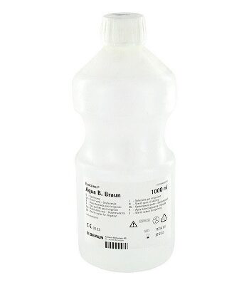 Aqua B. Braun Gedestilleerd Water - 1 liter | 6 stuks