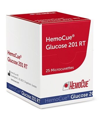 HemoCue Glucose 201 RT Microcuvetten | 25 - 100 stuks