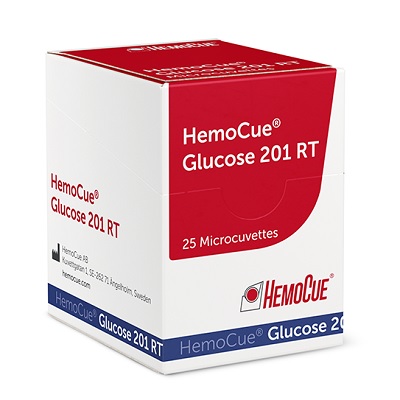 HemoCue Microcuvetten RT 201 Glucose