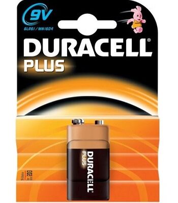 Batterij Duracell Procell blok 9VLR61