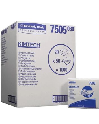 Kimtech Handdoek 38x48cm 1-laags | 16 x 50 st