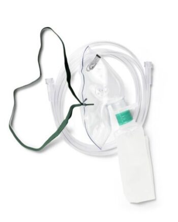 Medline Hudson hoog concentratie Zuurstofmasker – Volwassene