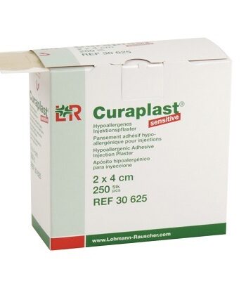 Curaplast Sensitive Injectiepleisters - 2 x 4 cm | 250 stuks