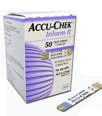 Accu-Chek Inform II Glucosestrips  | 50 stuks