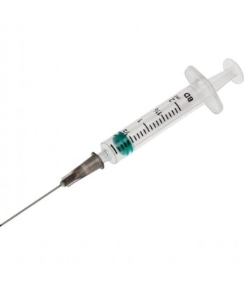 BD Emerald Spuit-Naaldcombinatie 2ml-22G/zwart  | 100 stuks