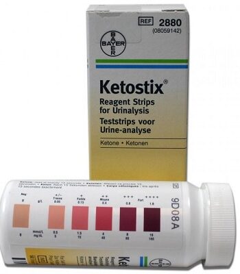 Bayer Ketose Urineteststrip | 50 stuks