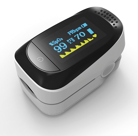 Servoprax RESQ-Meter finger pulse oximeter (saturatiemeter)