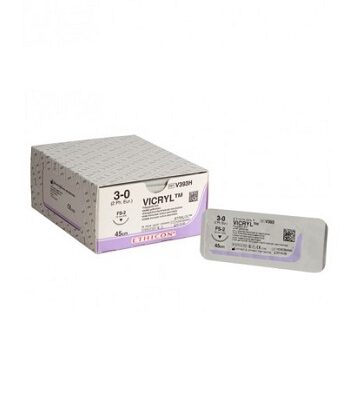 Vicryl 3-0 violet 45cm - FS-2 (V393H)| 36 stuks