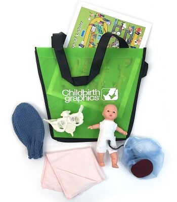 Childbirth Graphics-Deluxe Mini Modellen Set | 6-delig