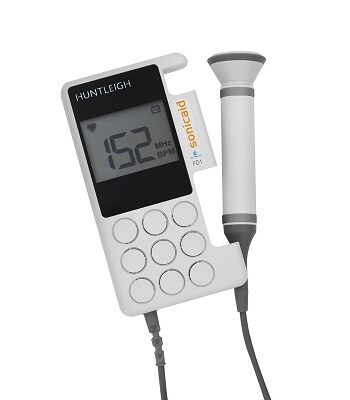 Huntleigh FD1 MkIII Doppler met vaste waterdichte 2MHz probe
