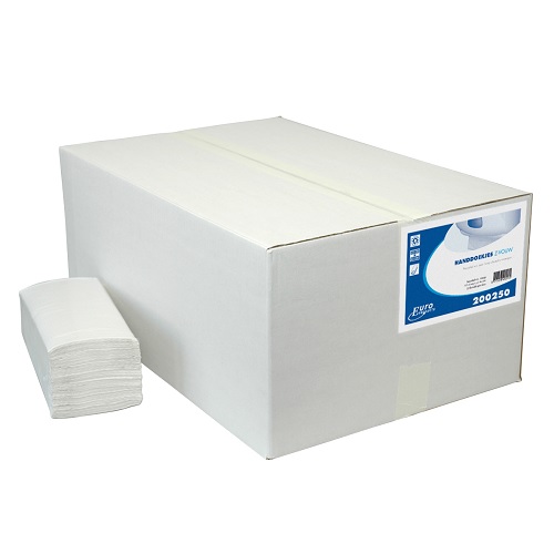 Europroducts Handdoekpapier V-vouw 1-laags (200250)