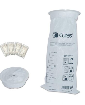 Curas Spuugzak 1,5 liter-m/SAP | 50 stuks