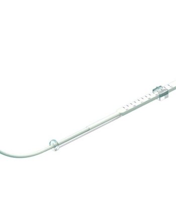 Medipharchem Hysterometer/Uterussonde Gebogen | 24 cm