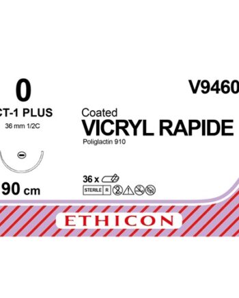 Vicryl Rapide 0 ongekleurd 90cm - CT-1 (V9460H) | 36 stuks